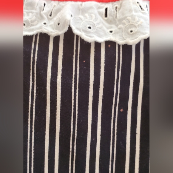 Striped Vintage Apron - Picture 5 of 8